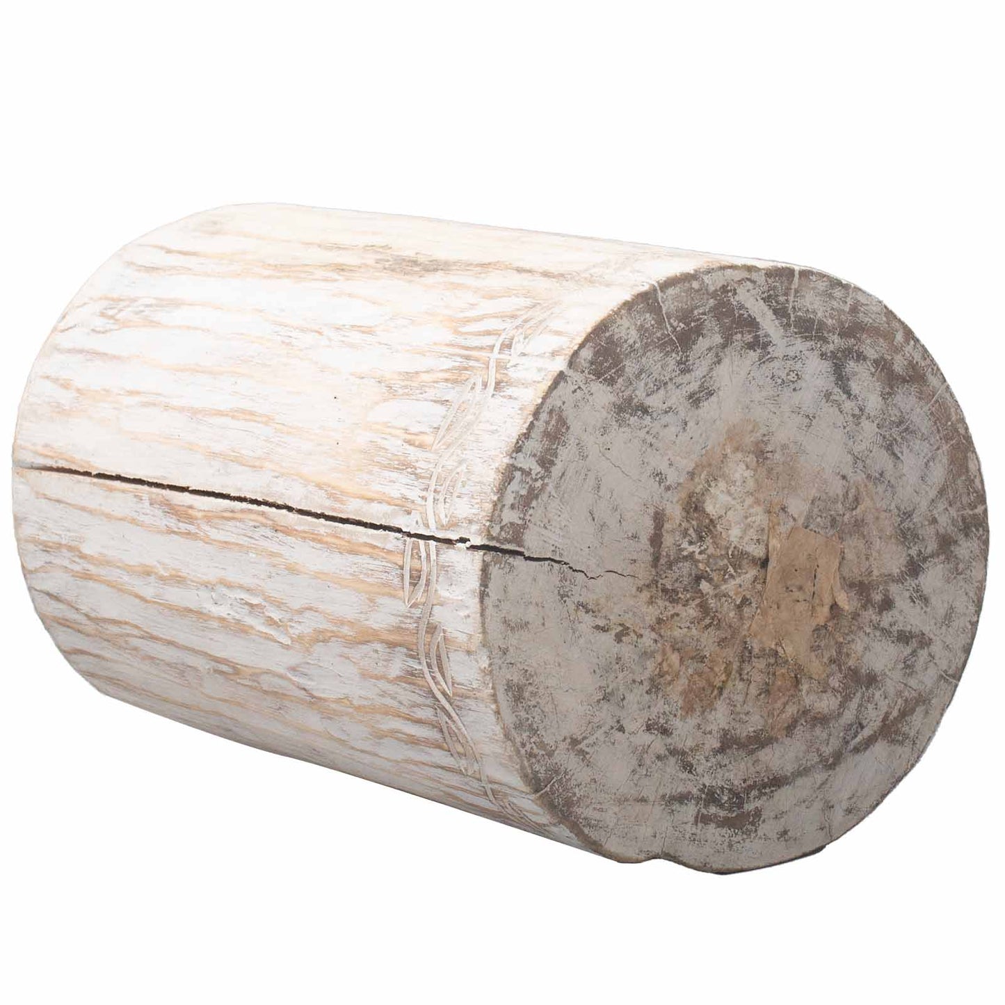 Albasia Wood Tribal Stool/Table – Handmade Rustic Accent for Boho & Earthy Interiors