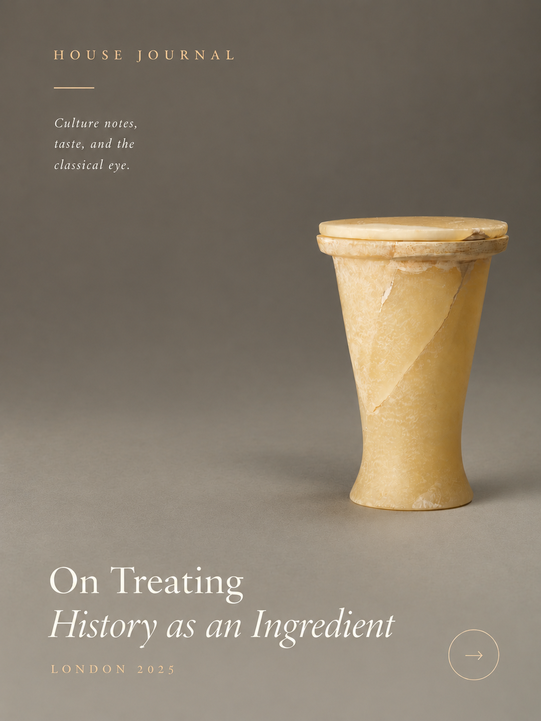 On treating history as an ingredient