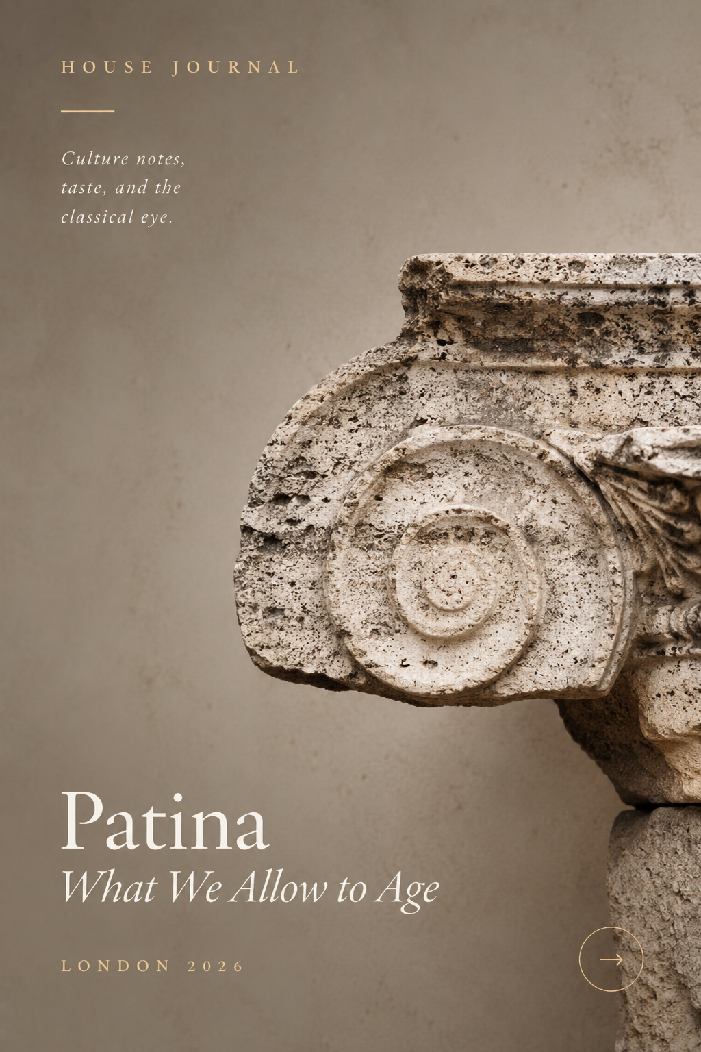 Patina: What We Allow to Age