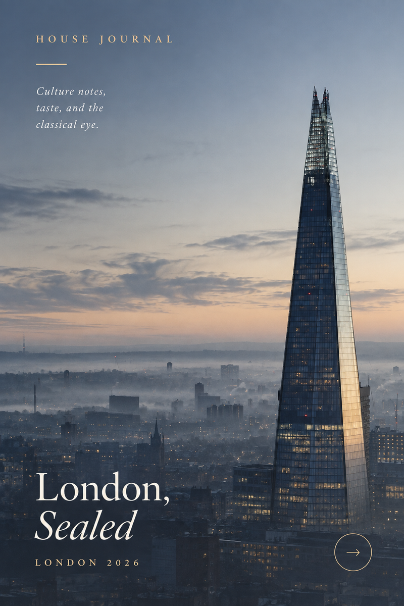 London, sealed