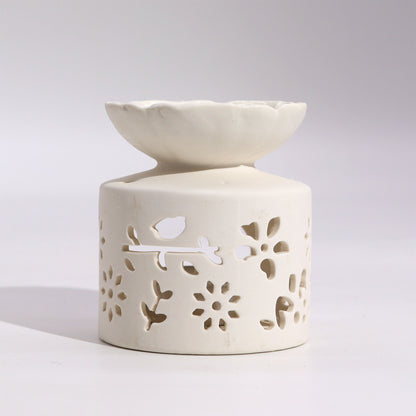 Agnes & Cat Fragrance Gift Set – Moroccan Spice & Amber Oil Burner, Wax Melts & Tealight Candle
