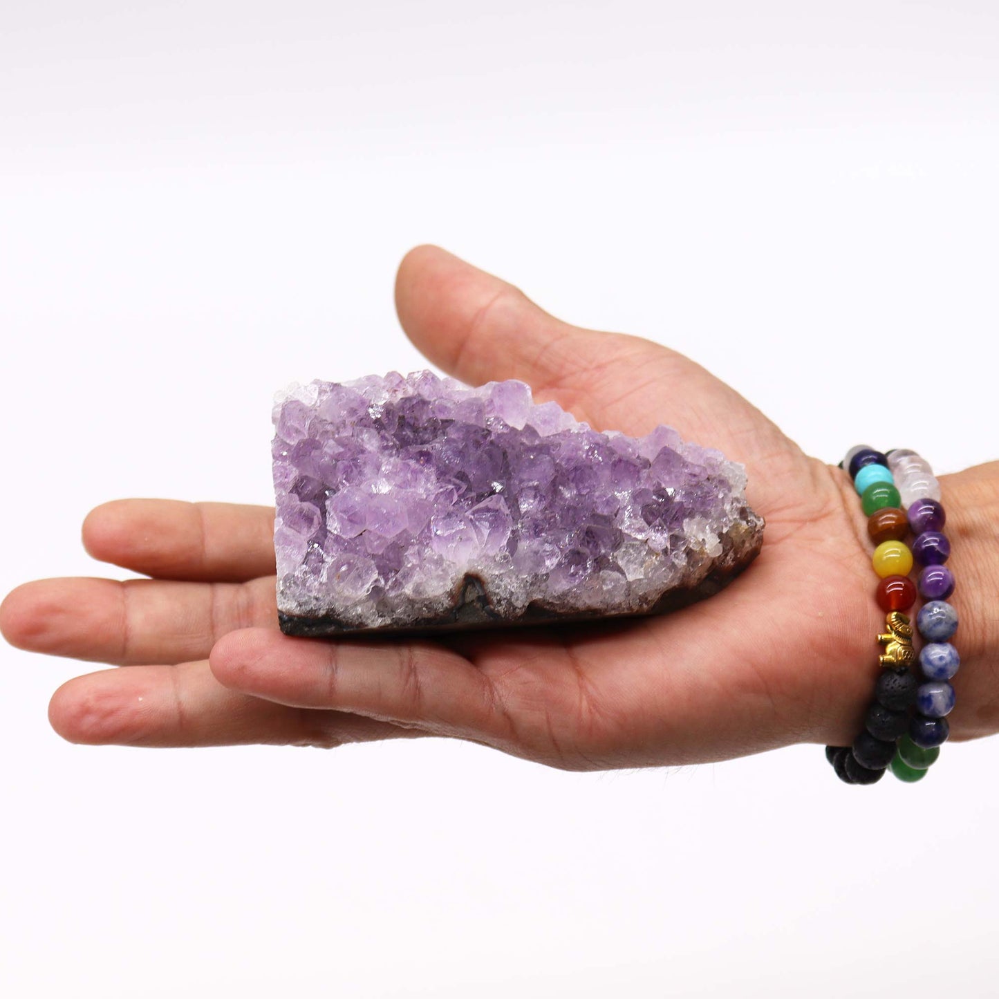 High Grade Amethyst Cluster – Standing Crystal for Calm, Clarity & Elevated Interior Display